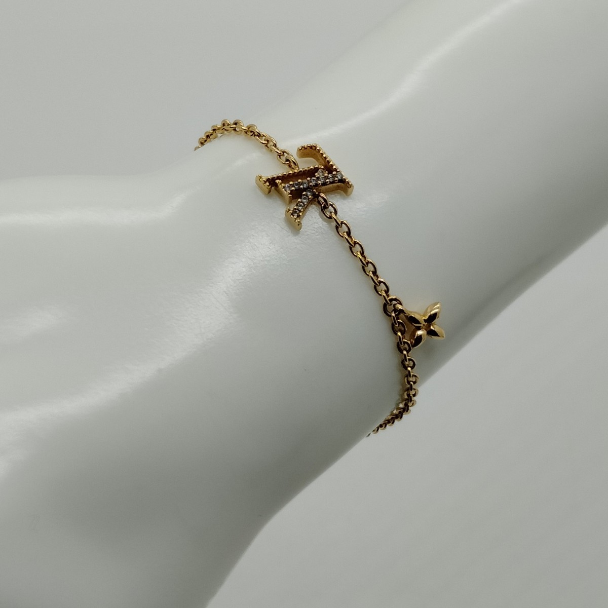 Louis Vuitton Bracelet M00587 Gold VA4262 1922447 | eBay