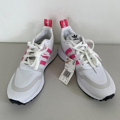 Adidas Originals Multix J GX4229 White Pink Kids Size 6 Running Sneaker