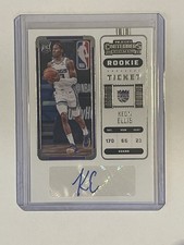 Keon Ellis  2022-23 Panini Contenders Ticket Retail #161 Rookie Auto RC Kings