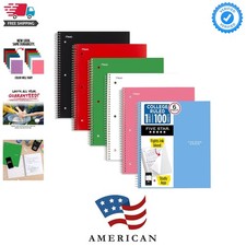 Spiral Notebook  Study App, 1 Subject, College Ruled Paper, 8.5" x 11", 100 ...