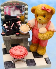 Cherished Teddies Maxine D’ Face 2001 Membears Only Figurine Vanity Bear