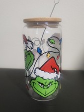 Universal Studios Dr Seuss The Grinch Glass T...