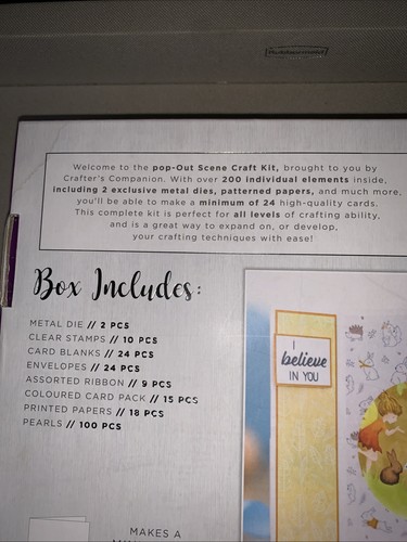 Crafter Companion PopOut Scene Craft Kit Makes a Minimum of 24 Cards Sealed JC14 - Picture 11 of 12