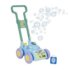 BLUEY Bubble Lawn Mower for Toddlers, Bubble Blowing Machine with Sound for