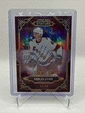 2020-21 Upper Deck Stature Morgan Geekie Rookie Auto /45