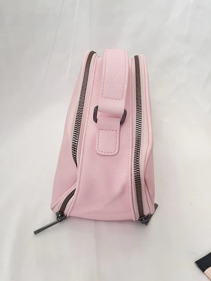 Lancôme Bolsa de Cosméticos con Doble Cremalleras y Compartimentos Rosa Foto 4 de 4