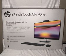HP 27-cr0023w 27" AlO AMD Ryzen 7 7730U 12GB RAM All in One Computer NEW IN BOX