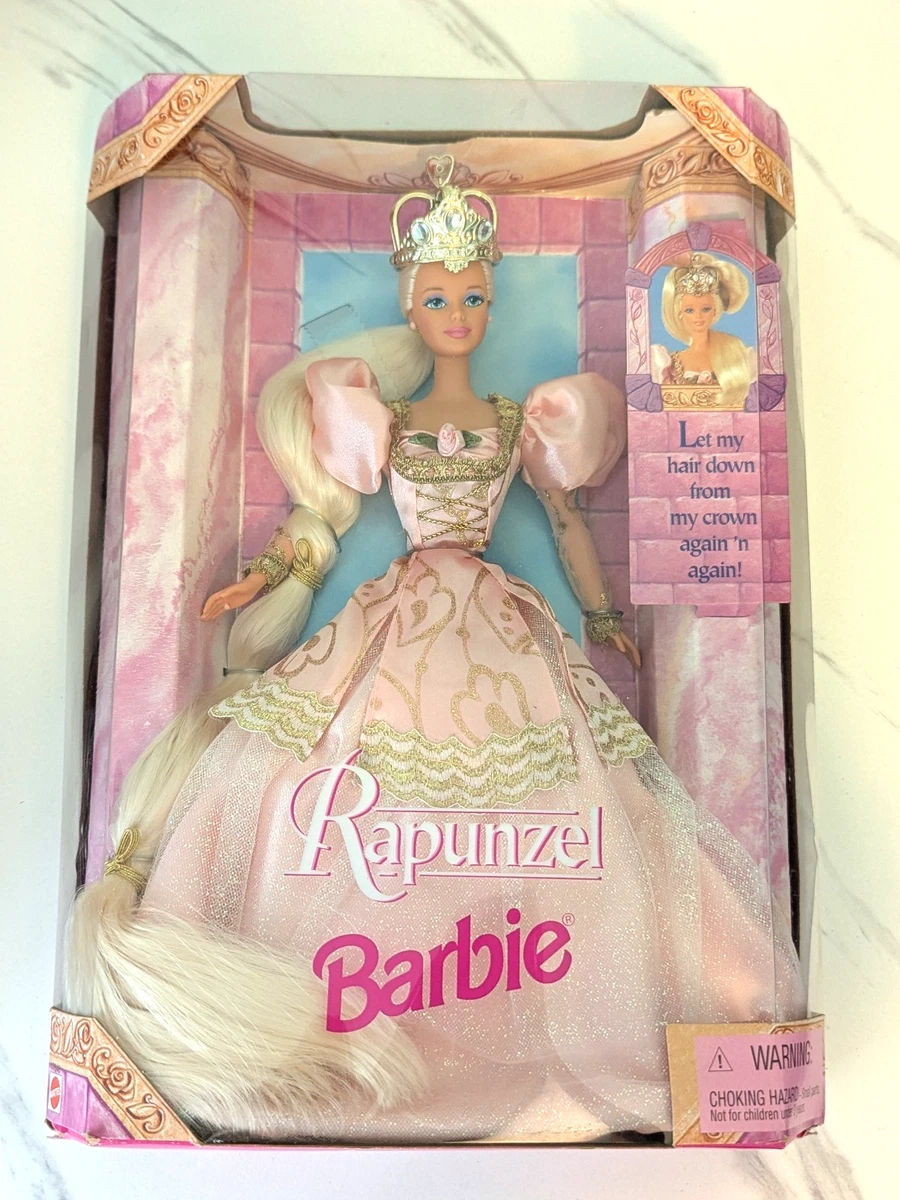 Rapunzel 1997 Year Manufactured Rapunzel Barbie Dolls & Doll