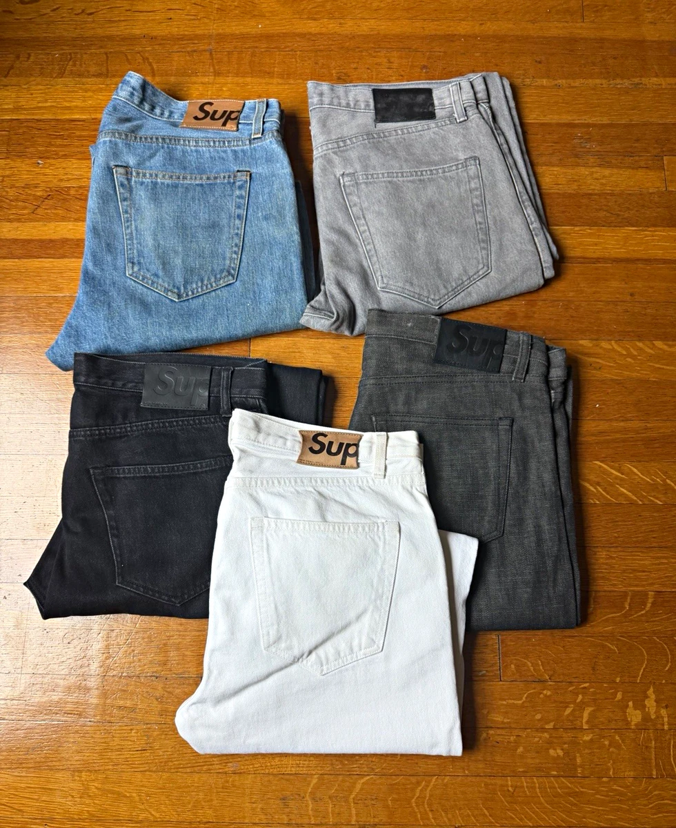 Supreme Denim Jeans for Men for sale | eBay
