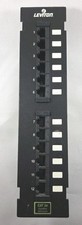 Leviton PATCH PANEL 5G584-U89 12 Port CAT 5E Network Ethernet Connectivity