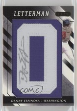 2008 Razor Letterman Danny Espinosa #DE Auto 0af