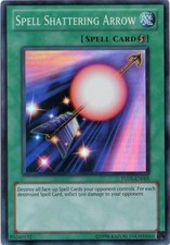 Heavy Play x 1 Spell Shattering Arrow - TU05-EN005 - Super Rare - Unlimited Edit