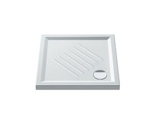 CATALANO - piatto doccia in ceramica quadrato 80x80 H 6 cm antiscivolo