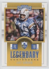 2017 Panini Contenders Legendary Silver 124/199 Lance Alworth #LC-8 HOF uk2