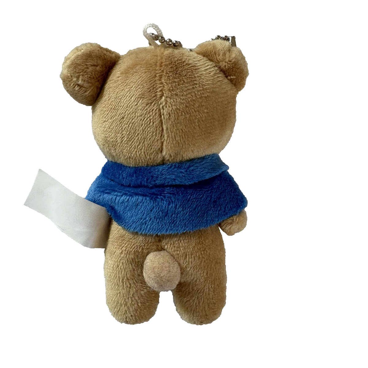 San-X Rilakkuma Brown Bear with Blue Cape with Stars Plush Key