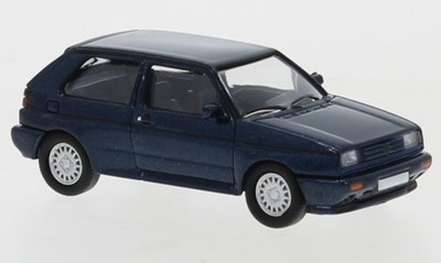 PCX Premium Classics PKW VW Rallye Golf, metallic-dunkelblau, 1989 870085