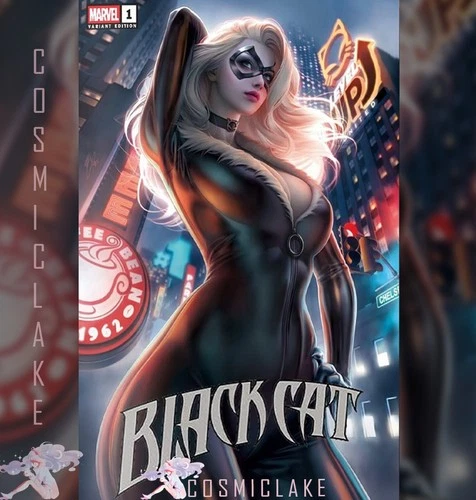 BLACK CAT #1 WARREN LOUW EXCLUSIVE VARIANT LTD 1000 PRESALE 8/30 ☪