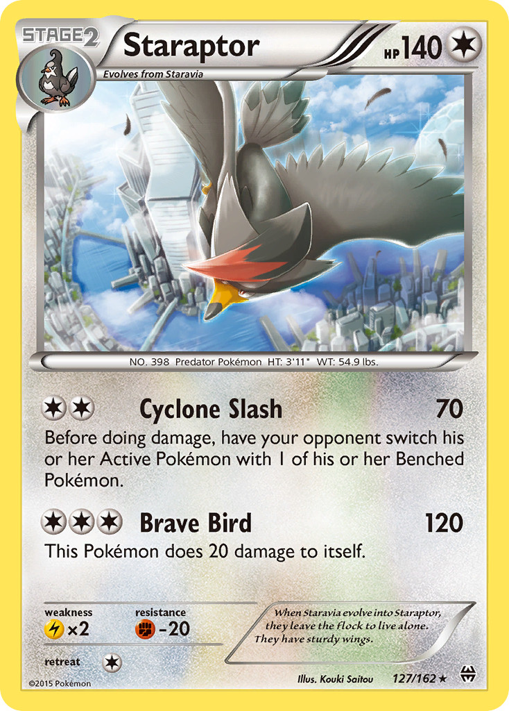 Staraptor BREAKthrough #127 Pokémon TCG