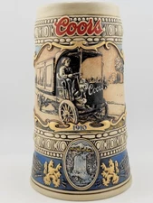 Adolph Coors Company 1989 Collector's Edition "1910 Beer Truck" Beer Stein Mug
