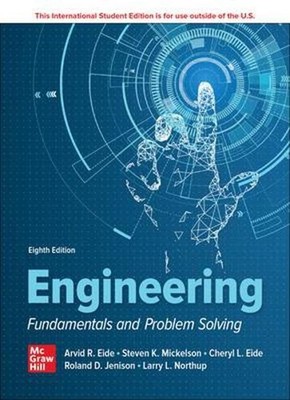 Engineering Fundamentals and Problem Solving ISE by Arvid Eide Paperback Book