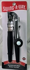 Swing-A-Way Easy Crank Can Opener, 10.4 Inches, Black