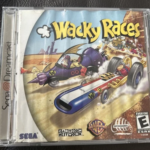 Wacky Races (Sega Dreamcast, 2000) Tested CIB - Read