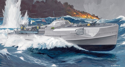 REVELL REV05002 _S 1/72 Deutsches Schnellboot S-100 & Flak 38