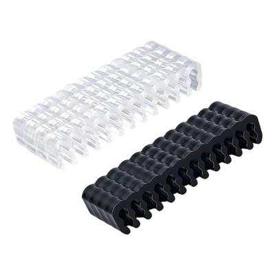 4 Pack Computer Cable Combs for 24Pin Connectors Improves Case Ventilation