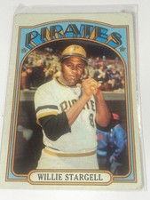 Vintage 1972 Topps Hall of Famer Willie Stargell 3 447 in NM Condition.