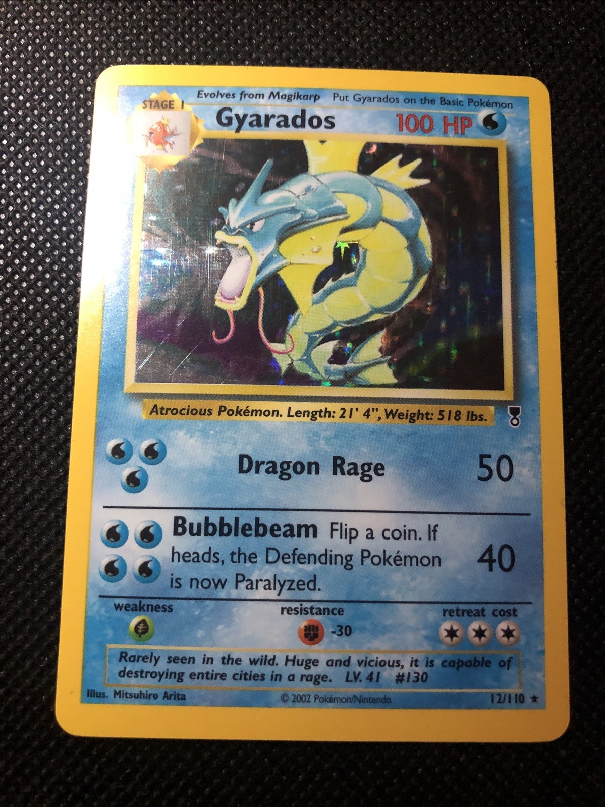Gyarados - 12/110 - Holo Rare NM