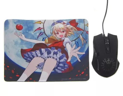 Flandre Scarlet Glowing Mouse & New Illust Mouse Pad Touhou Project 21x13cm 2019