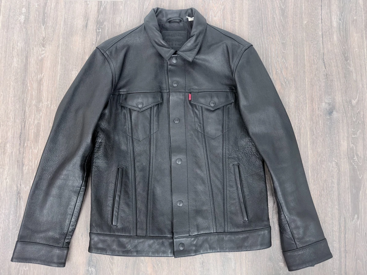 Levi's Trucker Leather Outer Shell Coats, Jackets & Vests for Men