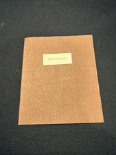 Johnson & Cowper By Charles Ryskamp, 1965, Limit Edition /250 Copies