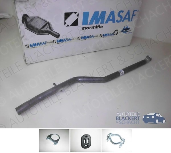 Imasaf Auspuff Mittelrohr für Citroen Berlingo+Kasten + Peugeot Partner-image