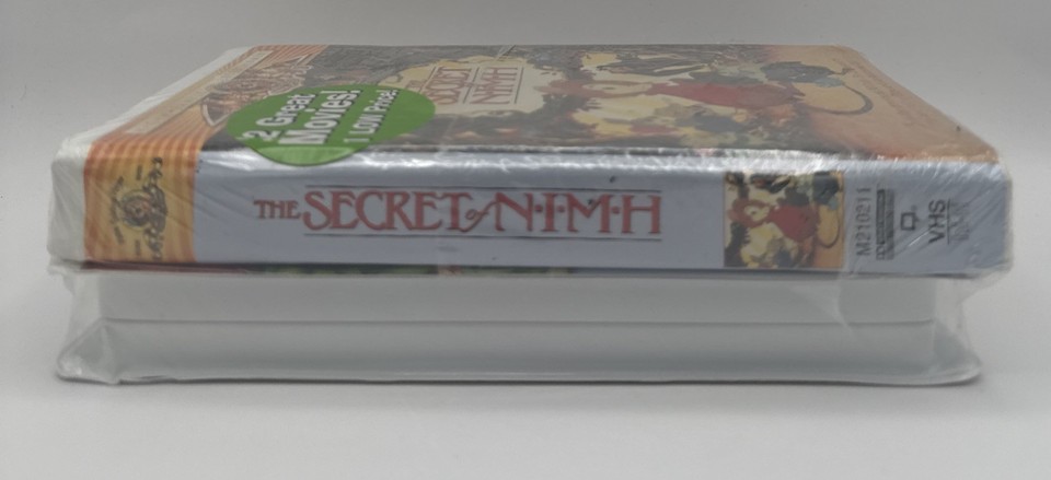 The Secret of NIMH 1 & 2 Timmy to the Rescue, VHS - Rare & HTF - NEW ...