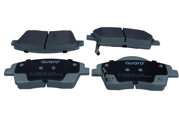 Kit plaquettes de frein Quaro QP0848 pour trajets quotidiens et sécurité OE 2299701