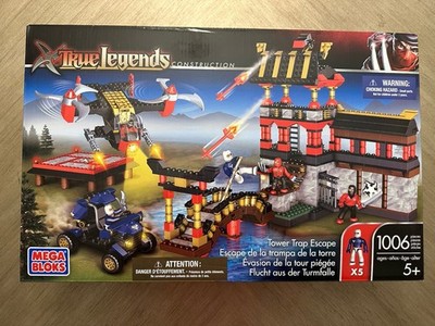 Mega Bloks True Legends Tower Trap Escape New Sealed