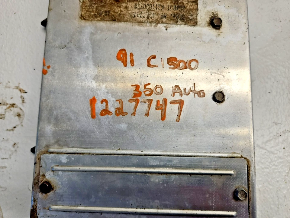 1987-1993 Chevy GMC C/K 1500 5.7L ECU ECM Engine Control Module 350 OEM - Image 3 of 4
