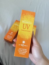 Premium Deoproce UV Sun Block Cream SPF42 PA  100g / FREE SHIPPING / 1 pc only