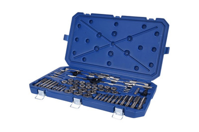   98958 Carbon Steel Fractional Tap and Die Set, 58 Piece Tool Set   Tool Kit fo