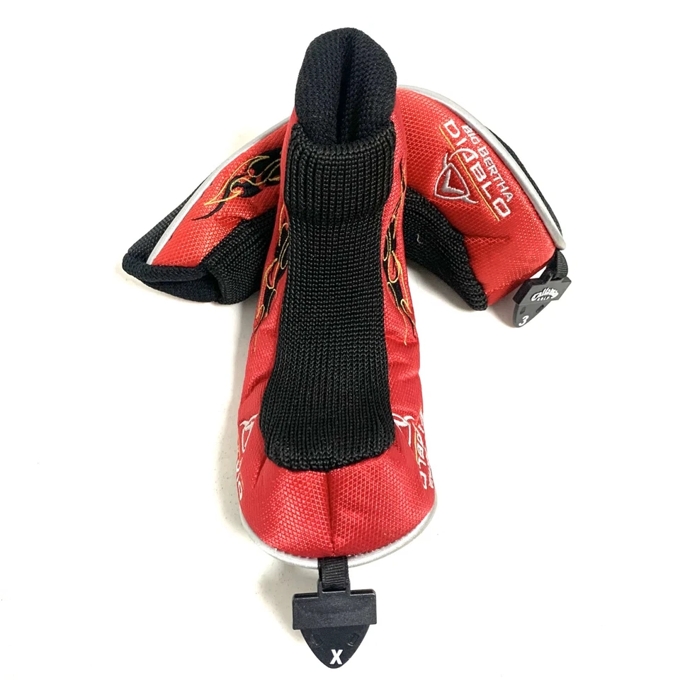 Callaway Big Bertha Diablo Hybrid Head Cover - Red and Black - Image 3 of 3