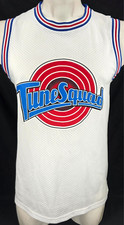 Tune Squad Space Jam Michael Jordan 23 White Mesh Basketball Jersey Men's M