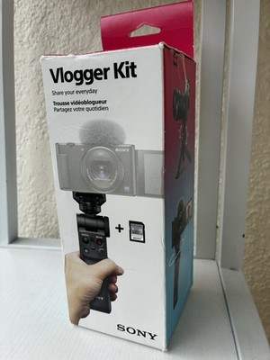 Sony GP-VPT2BT Wireless Shooting Grip Vlogger Kit w/ 64GB SD Card   Open Box