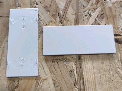 2x Ikea 157355 Ersatzteil Metod Abdeckkappe Schublage Verstellschraube Weiß Neu