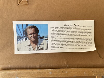 Vintage Robert Kennedy The Curry Mansion Keywest Framed