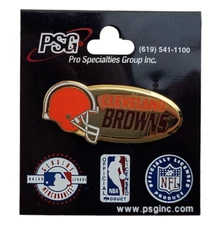 Vintage Pro Specialties Group PSG Cleveland Browns NFL Football Hat Lapel Pin