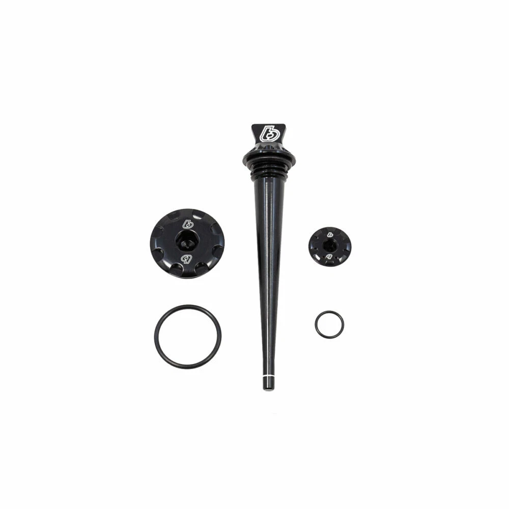 Honda CRF110 CRF 110 Billet Dress Up Kit Black TB Parts Dipstick Engine Plugs TB