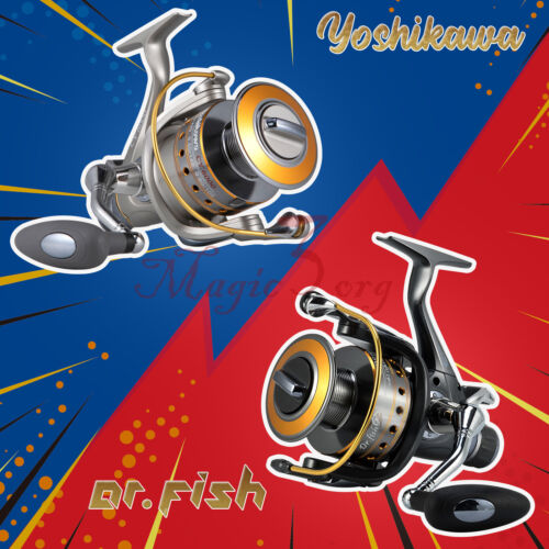 Yoshikawa Fishing Spinning Reels 3000-6000 Lightweight 10+1BB Bass Saltwater - Afbeelding 1 van 18