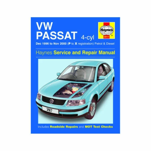 Passat Workshop Manuals 1998 Car Service & Repair Manuals