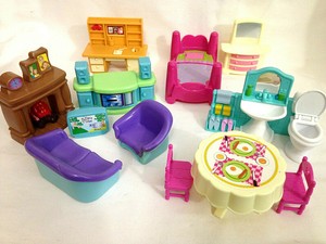 casa muñecas plastico